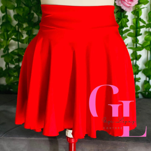 Falda “Skort” Red