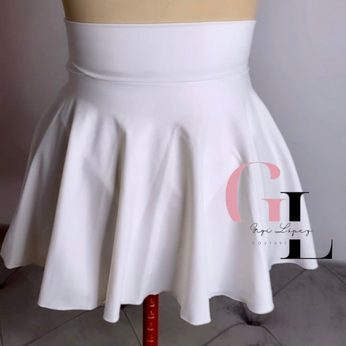 Falda “Skort” White