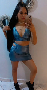 Metallic Blue Set